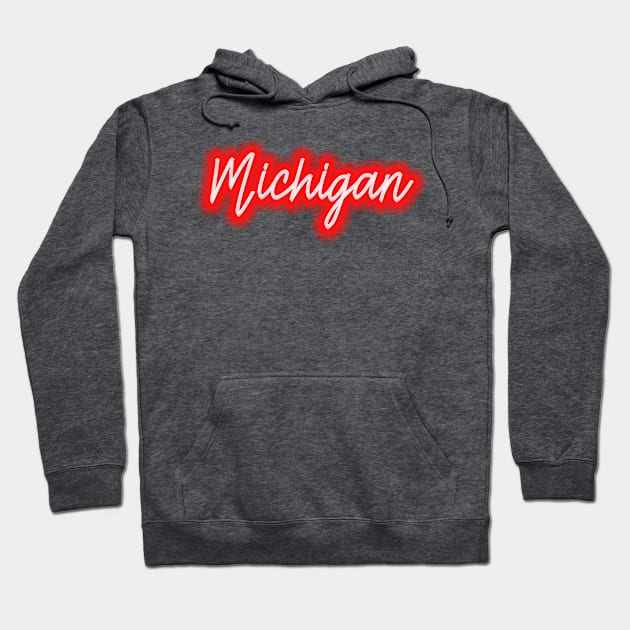 Michigan Hoodie by arlingjd